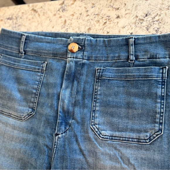 Maeve Blue Straight Leg Jeans - Picture 2 of 5